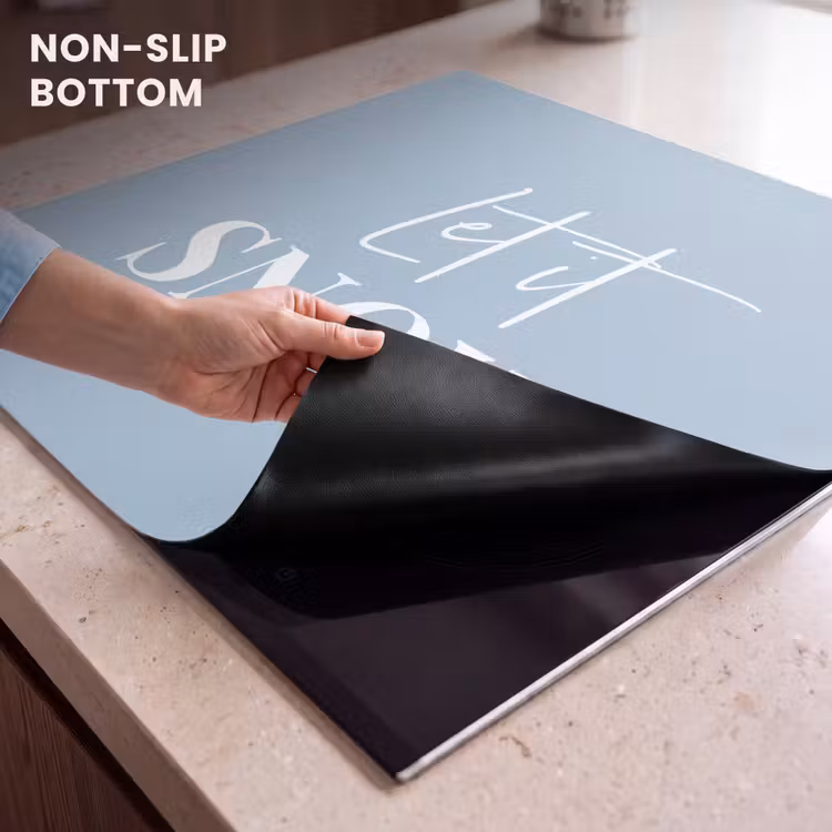 Induction hob protector - Snow - Winter - Blue - Let it snow — 5