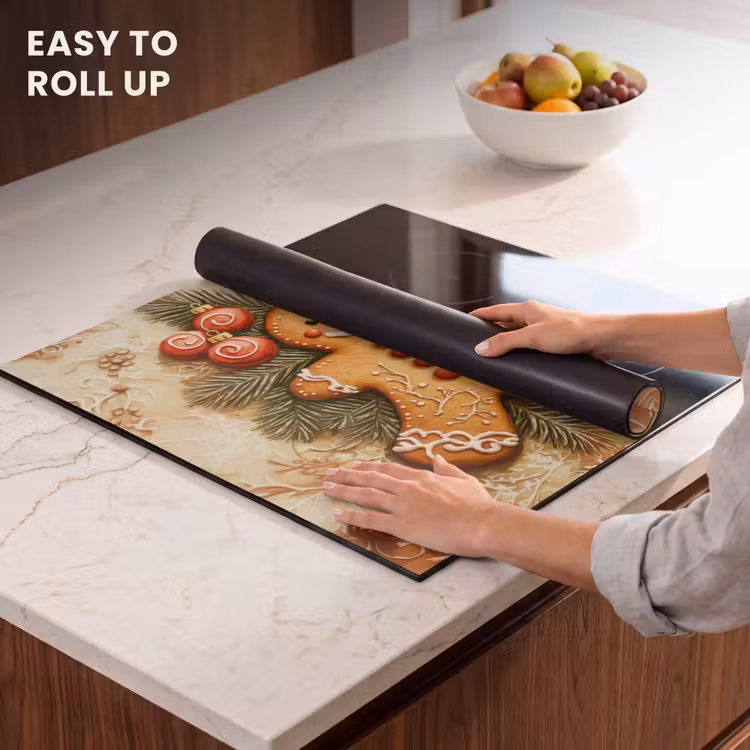 Induction hob protector - Christmas - Cookie - Doll - Speculoos — 5