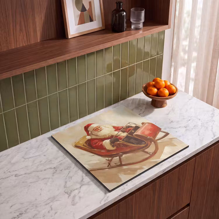 Induction hob protector - Christmas - Sleigh - Santa Claus — 3