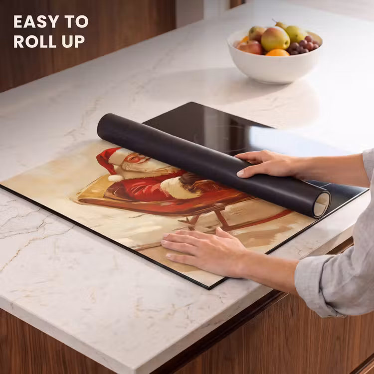 Induction hob protector - Christmas - Sleigh - Santa Claus — 5