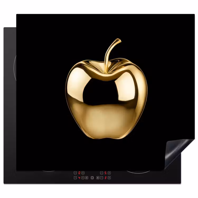 Induction hob protector - Apple - Gold - Chrome - Black — 1