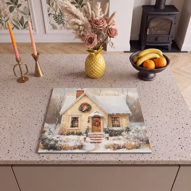 Induction hob protector - Christmas - Home - Winter - Snow — 3