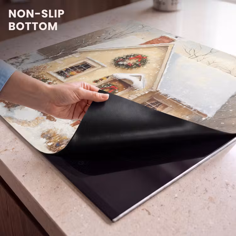 Induction hob protector - Christmas - Home - Winter - Snow — 5