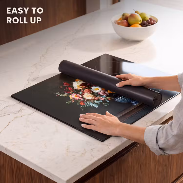 Induction hob protector - Large - Flowers - Vase - Bouquet — 6