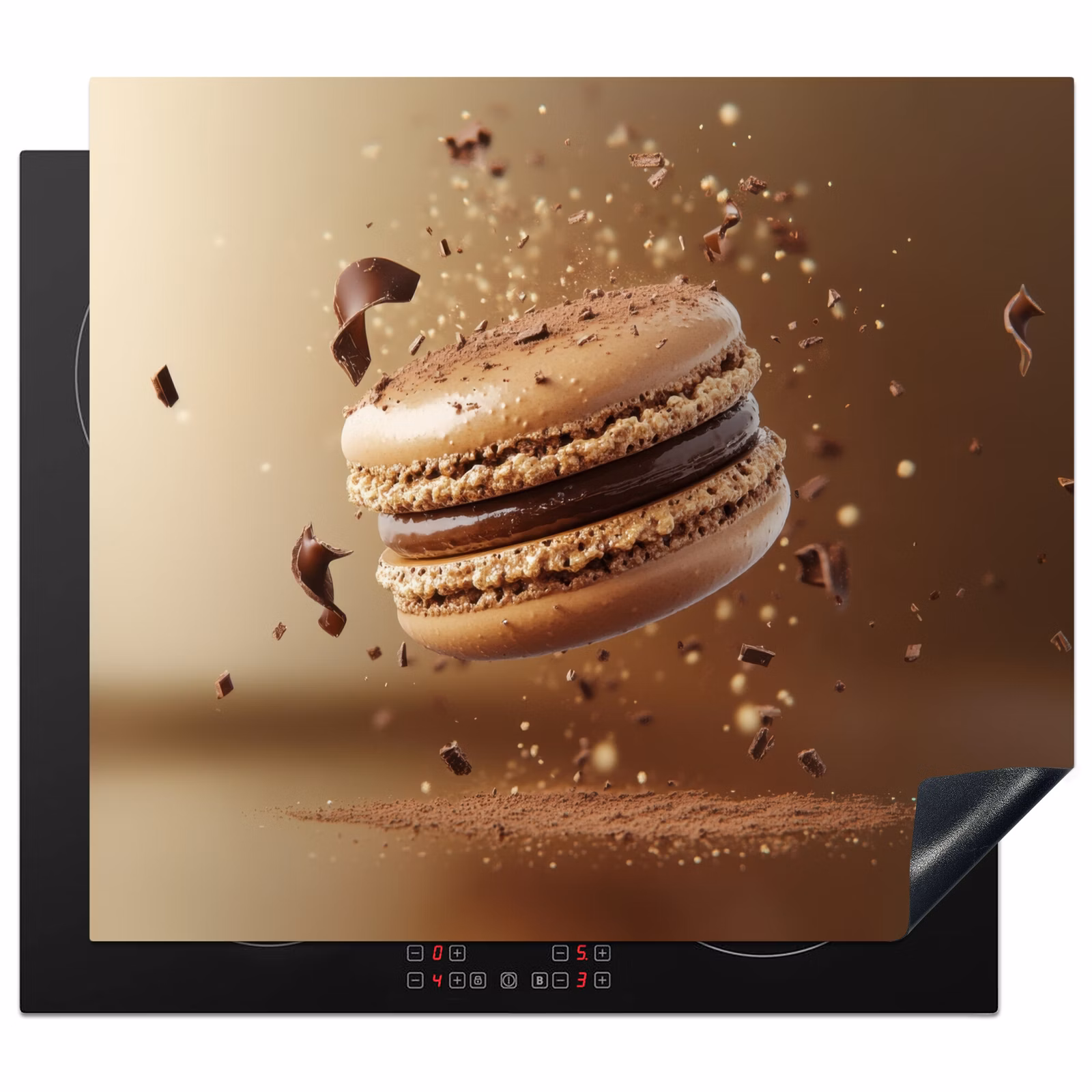 Induction hob protector - Chocolate - Macaroons - Food - Candy — 1