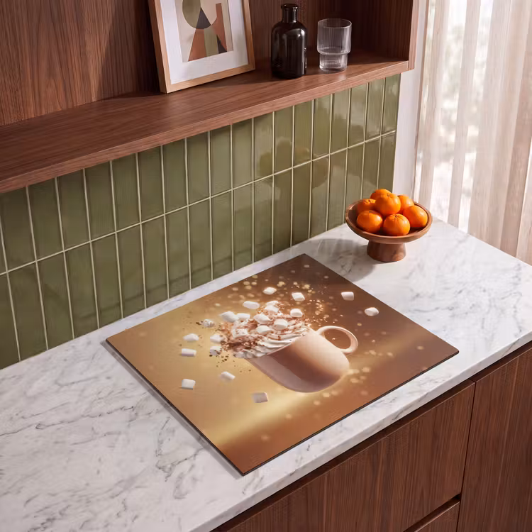 Induction hob protector - Chocolate - Drink - Hot - Brown — 4