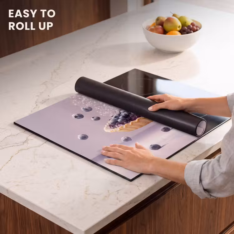 Induction hob protector - Food - Pie - Berries - Blue — 6