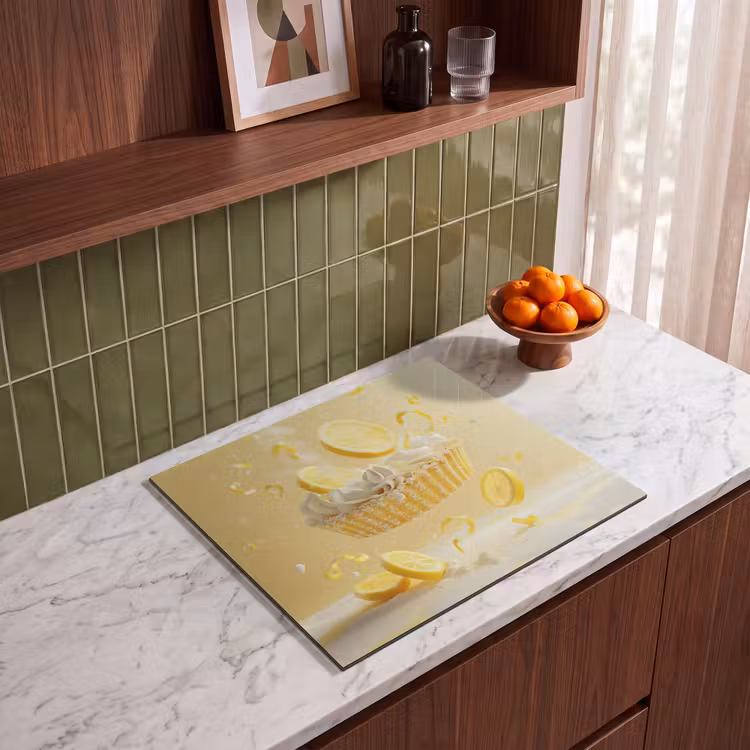 Induction hob protector - Lemon - Cake - Food - Yellow — 4