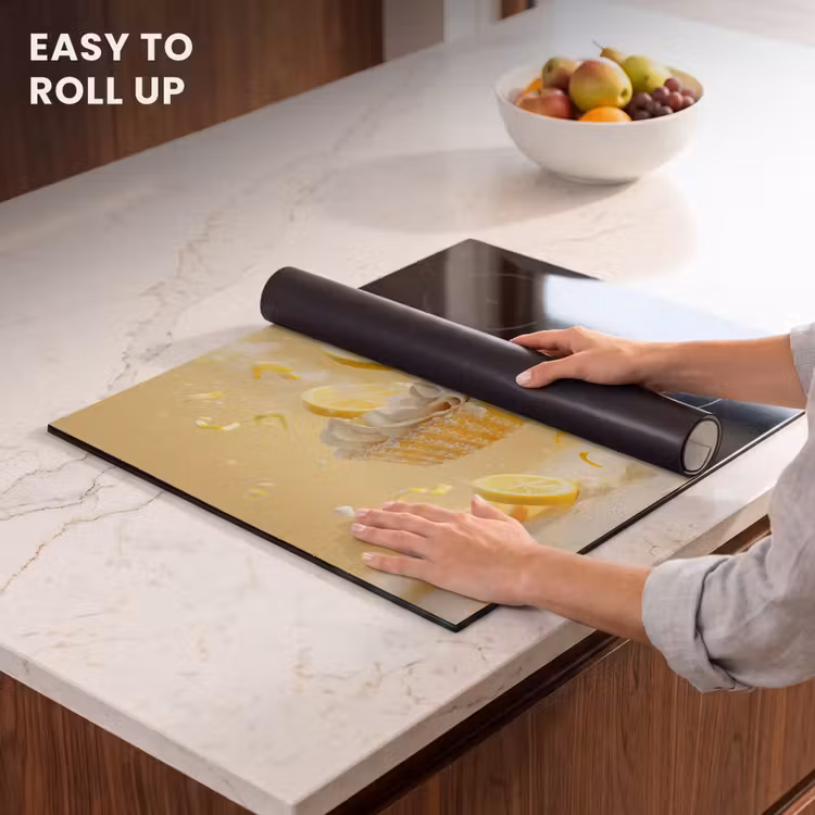 Induction hob protector - Lemon - Cake - Food - Yellow — 6