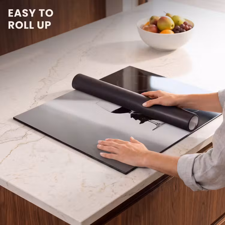 Induction hob protector - Light - Wine - Red - Glass — 6