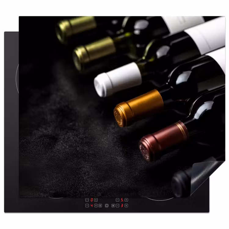 Induction hob protector - Wine - Bottles - Variety - Flavors — 1
