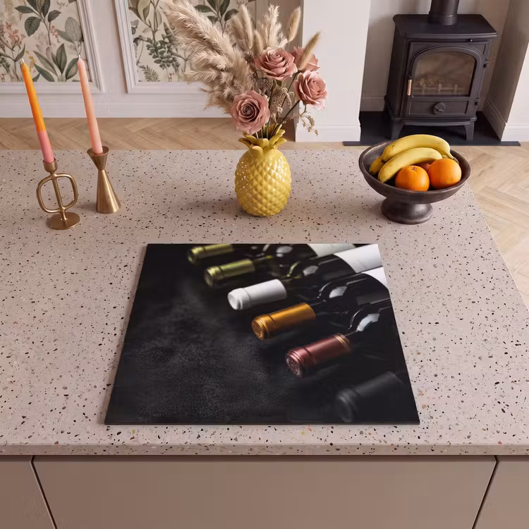 Induction hob protector - Wine - Bottles - Variety - Flavors — 3