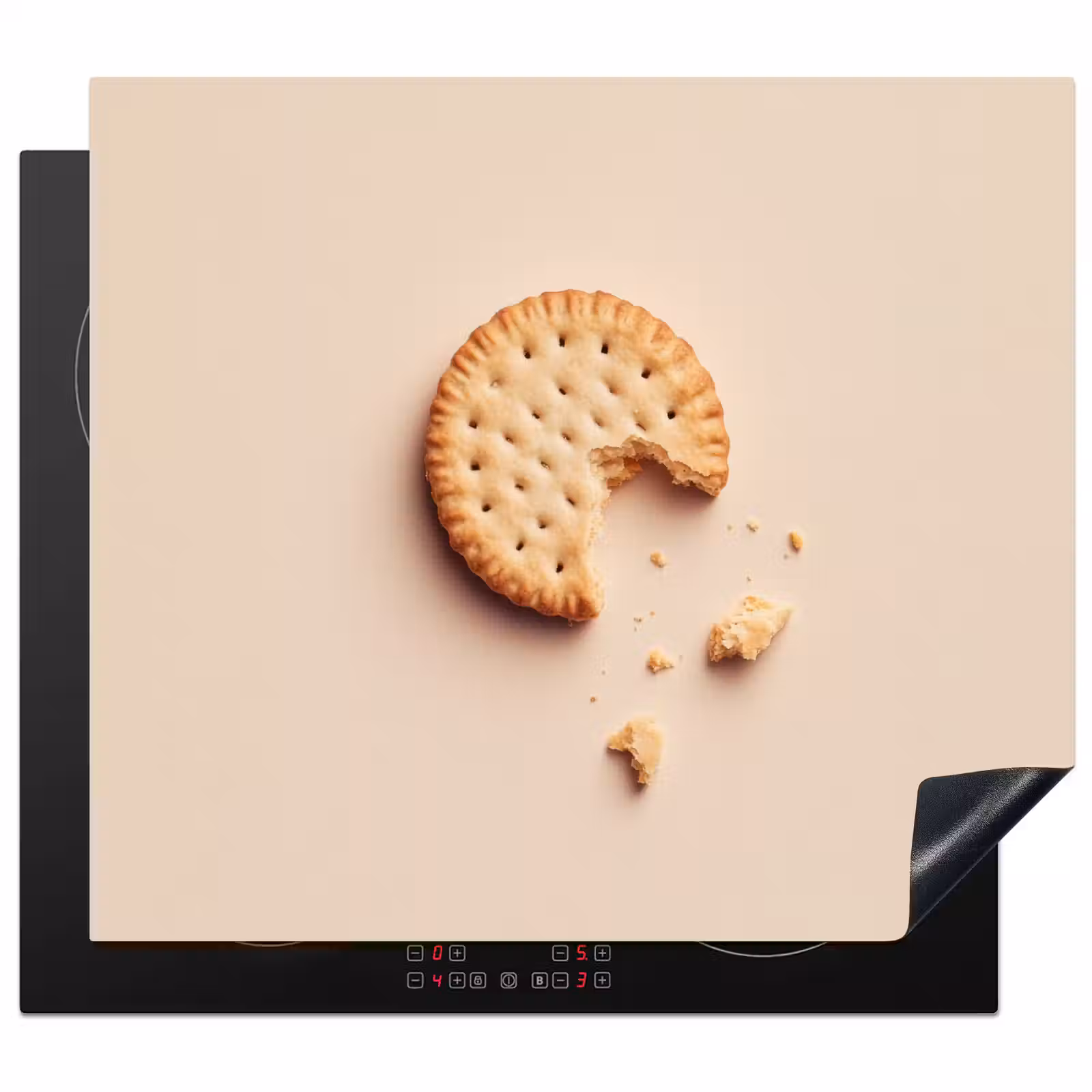 Induction hob protector - Cookie - Crumbs - beige — 1