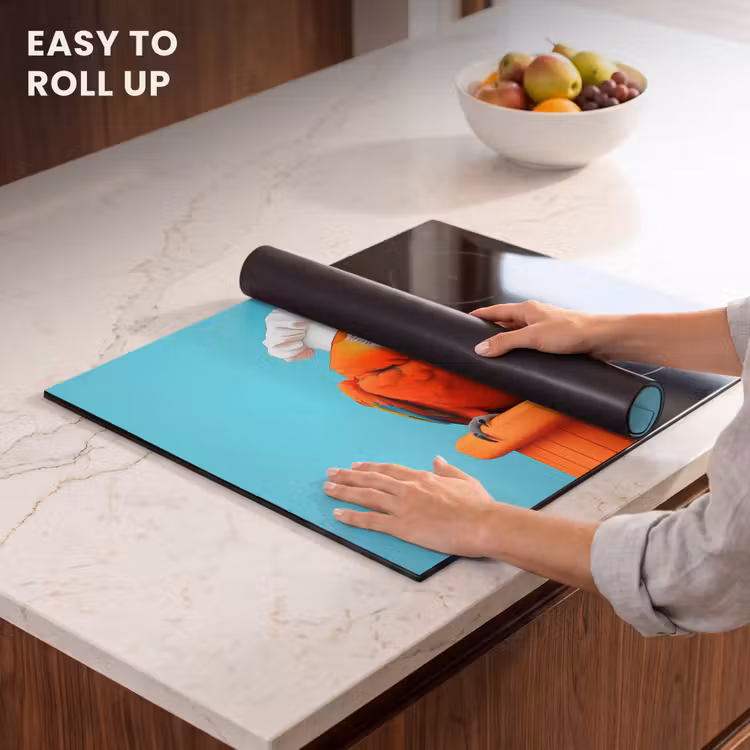 Induction hob protector - Macaw - Chef's hat - Pedestal - Funny — 6