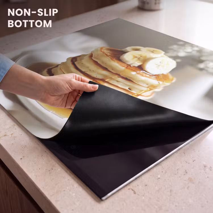 Induction hob protector - Pancakes - Banana - Syrup - White - Beige — 5