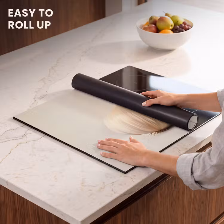 Induction hob protector - Garlic - Natural - Beige — 6