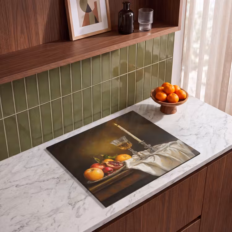 Induction hob protector - Fruit - Still life - Wine - Candle — 4