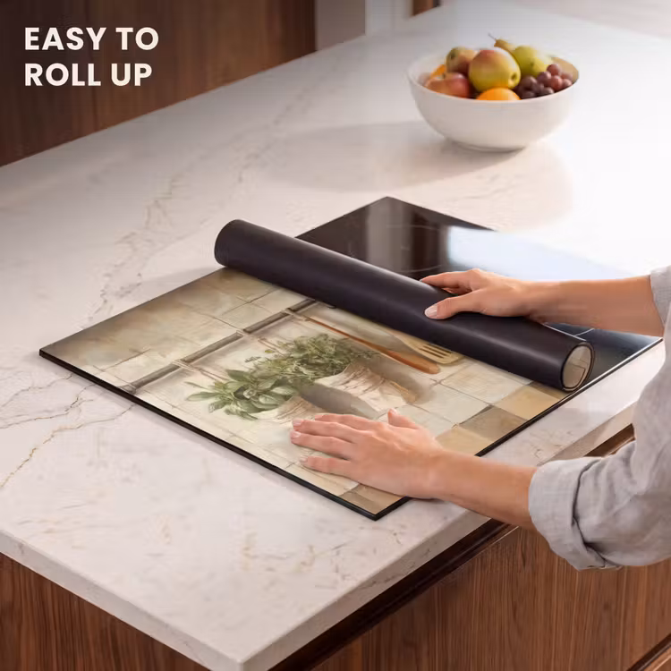 Induction hob protector - Wood - Kitchenware - Still Life - Tiles — 6