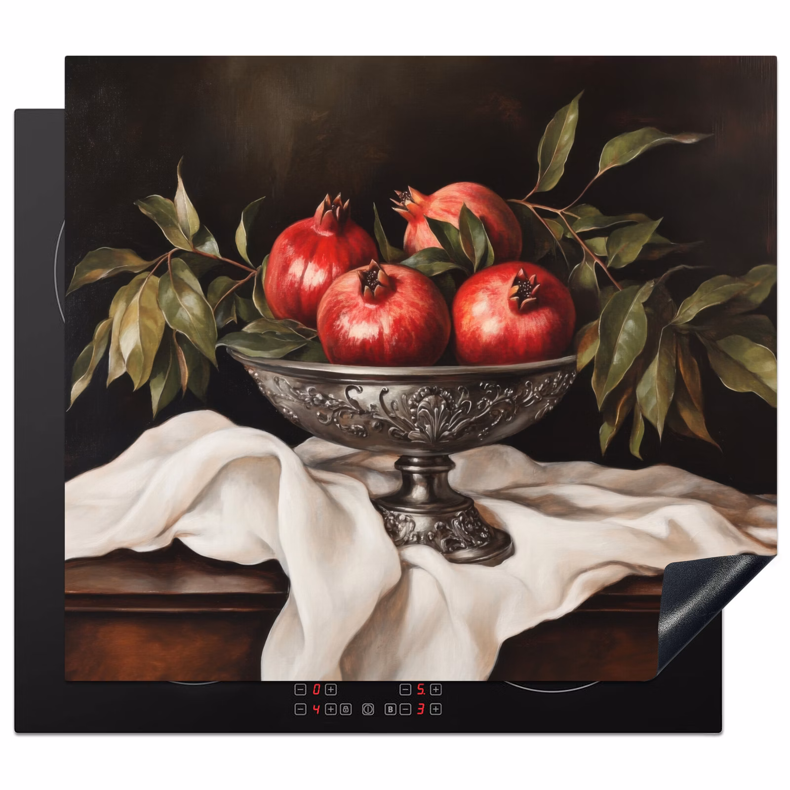 Induction hob protector - Pomegranates - Classic - Vintage — 1