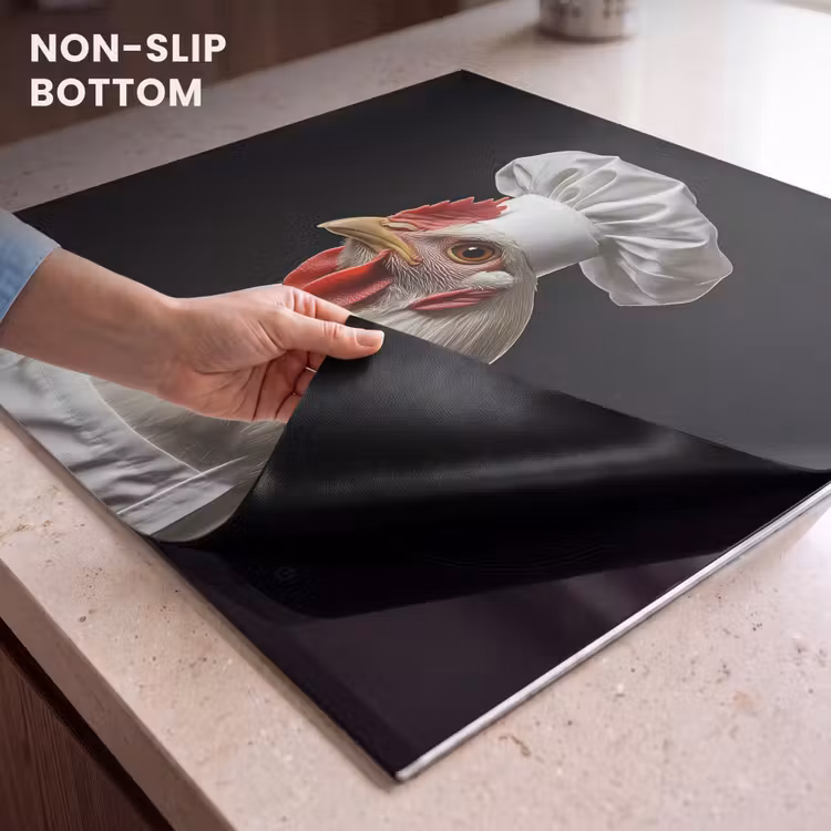 Induction hob protector - Cook - Red - Chicken — 5