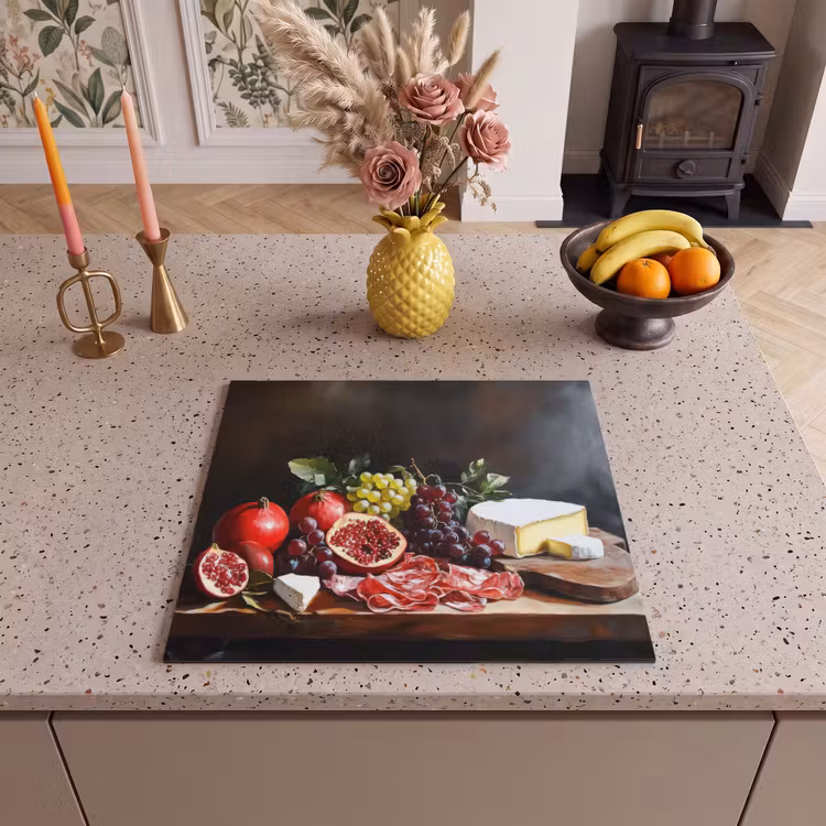 Induction hob protector - Drinking Board - Still Life - Vintage — 3