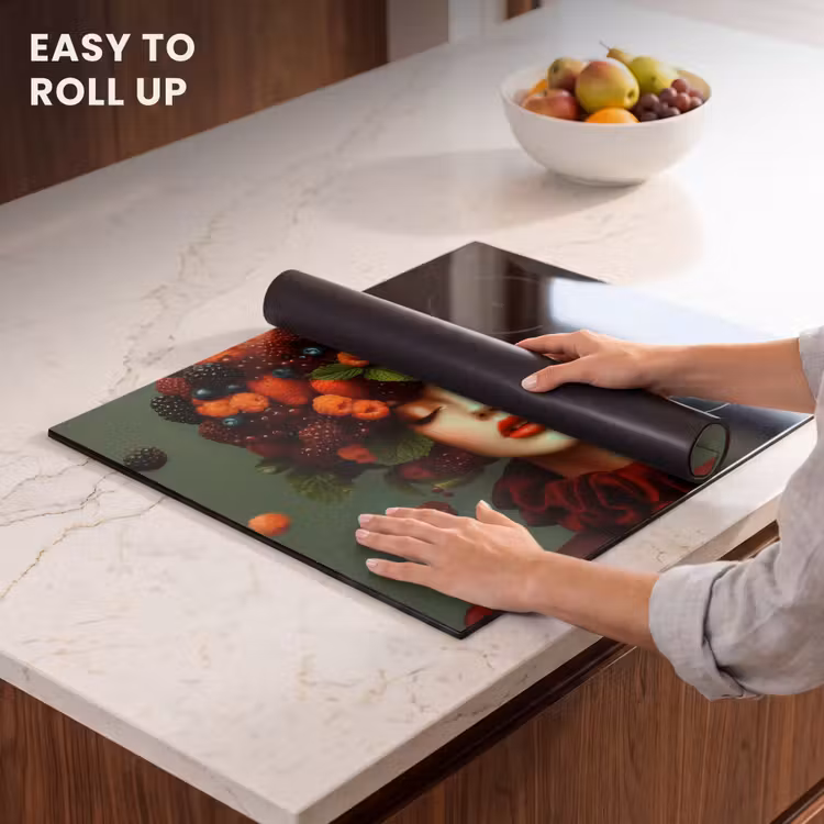 Induction hob protector - Female - Strawberries - Raspberries - Blackberries - Berries — 6