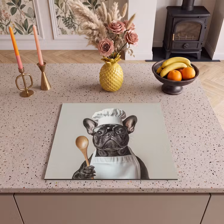 Induction hob protector - Glasses - Dog - Cook — 3