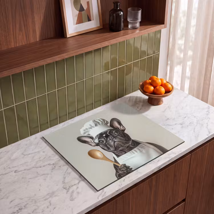 Induction hob protector - Glasses - Dog - Cook — 4