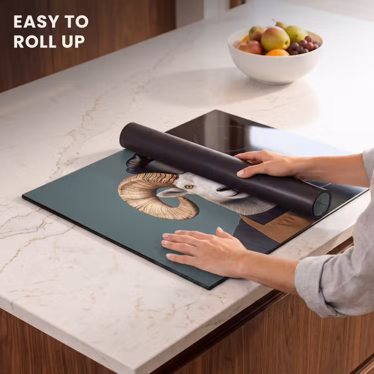 Induction hob protector - Goat - Horns - Chef's clothing — 6