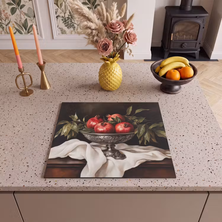 Induction hob protector - Pomegranates - Classic - Vintage — 3