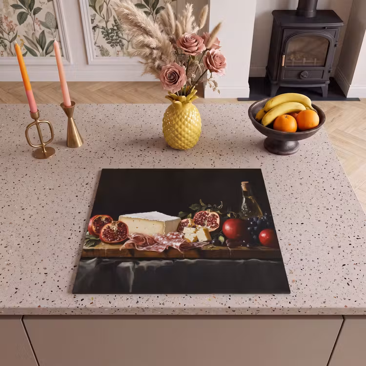 Induction hob protector - Still Life - Vintage - Drinking Board — 3