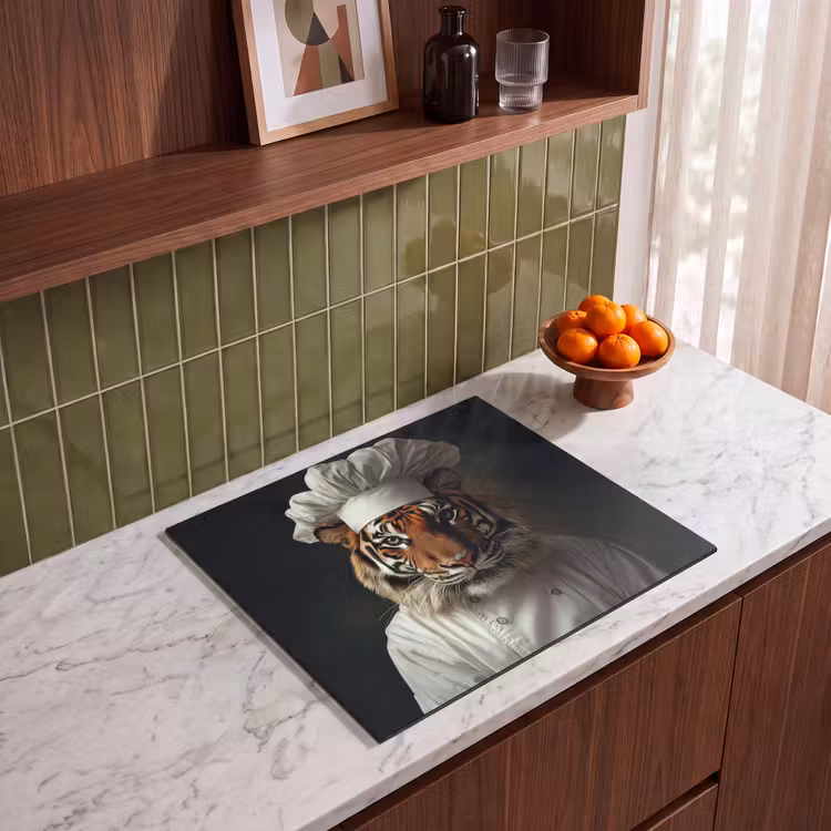 Induction hob protector - Tiger - Chef's Clothing - Brown — 4