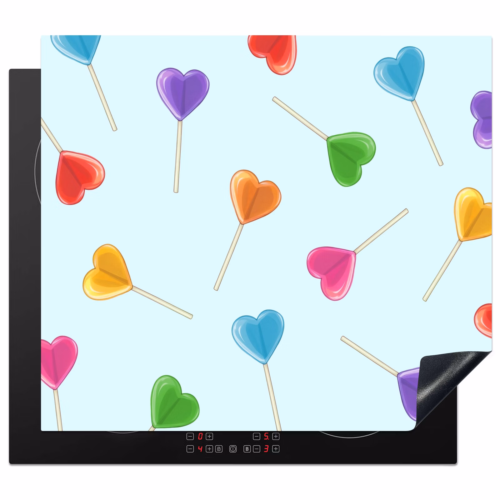 Induction hob protector - Lollipop - Rainbow - Candy — 1