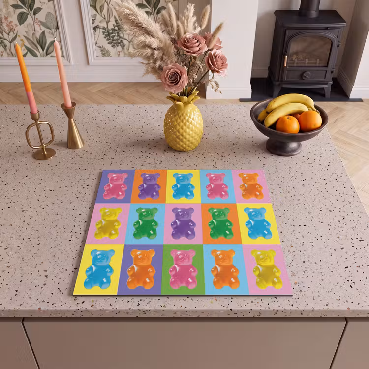 Induction hob protector - Art- Candy - Colorful — 3