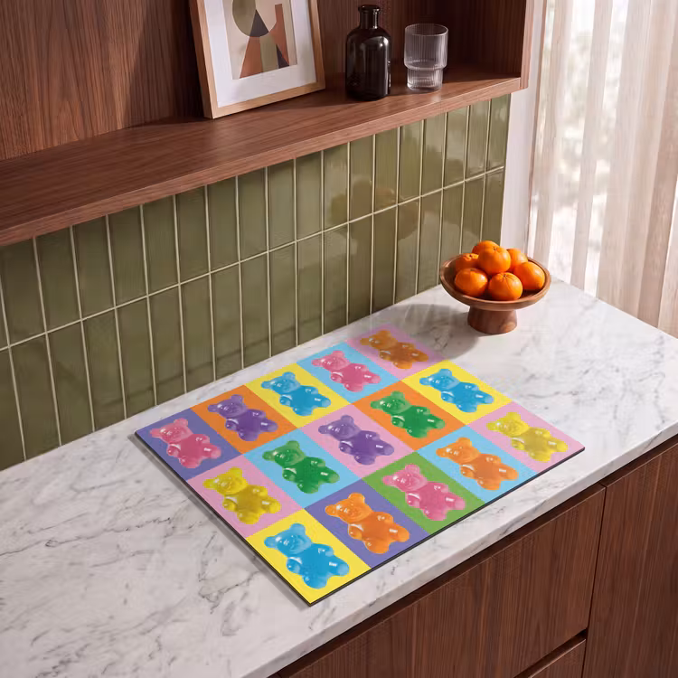 Induction hob protector - Art- Candy - Colorful — 4