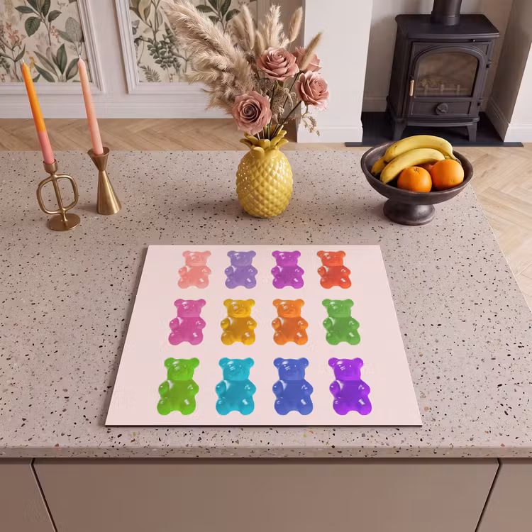 Induction hob protector - Bear - Colorful - Candy — 3