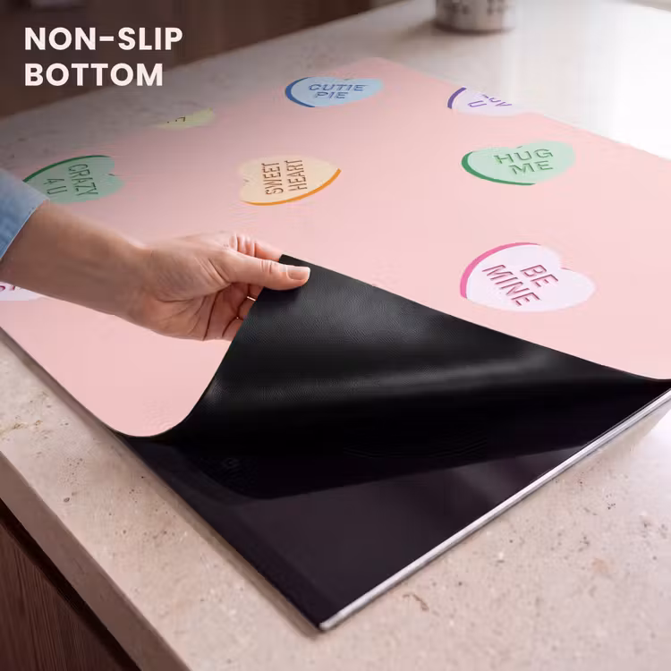 Induction hob protector - Heart - Candy - Pastel - Text — 5