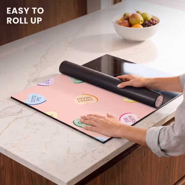 Induction hob protector - Heart - Candy - Pastel - Text — 6