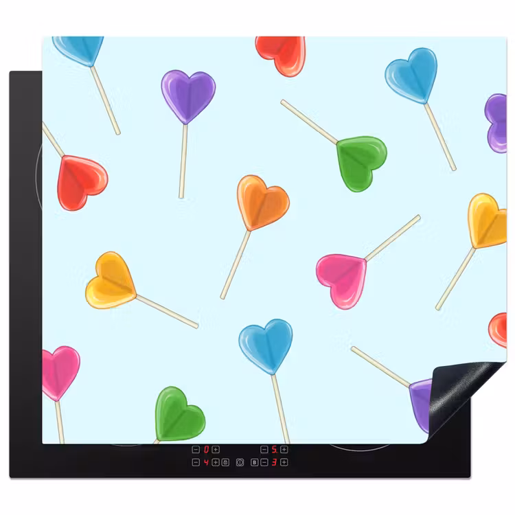 Induction hob protector - Lollipop - Rainbow - Candy — 1