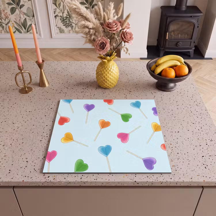 Induction hob protector - Lollipop - Rainbow - Candy — 3