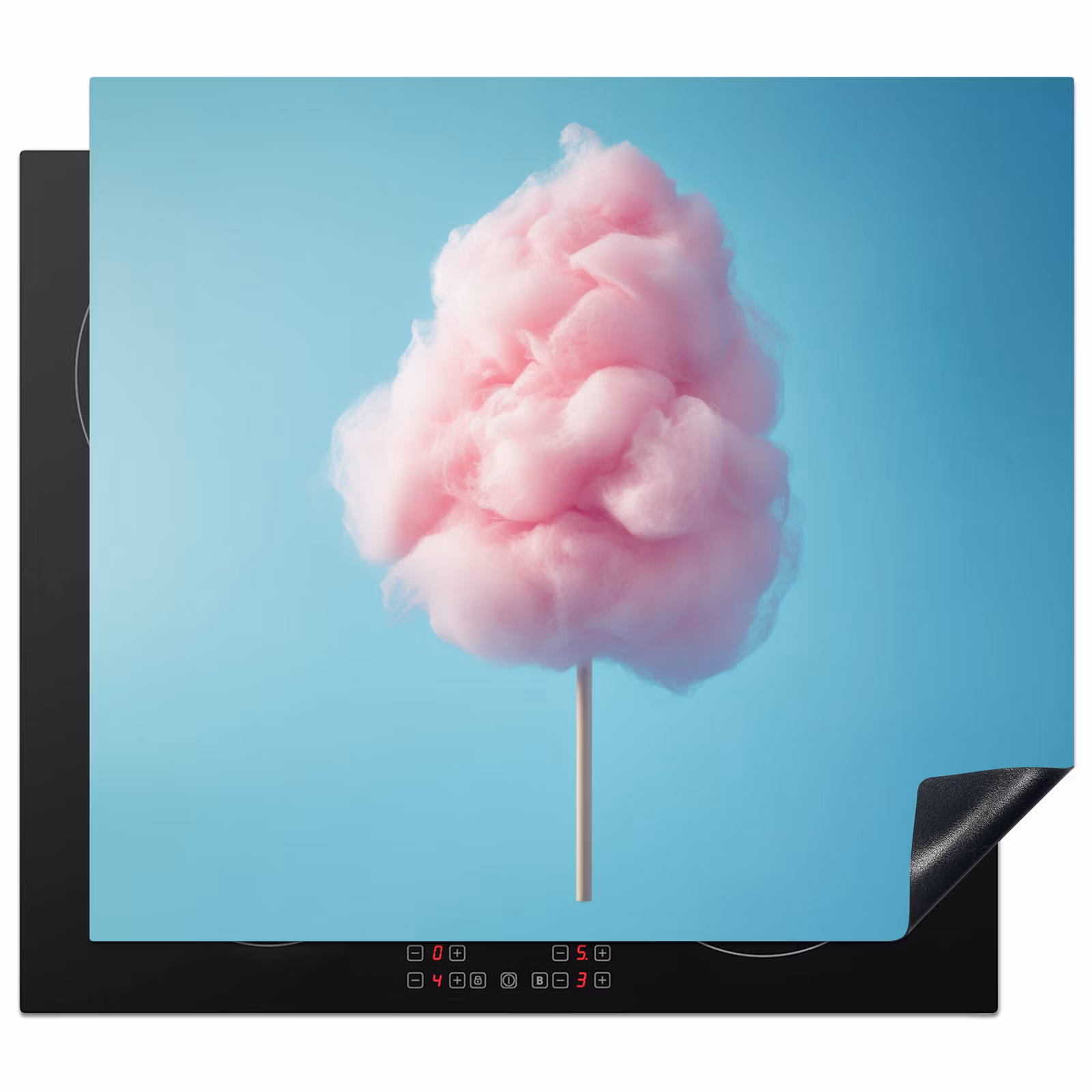 Induction hob protector - Cotton candy - Sweet - Candy — 1