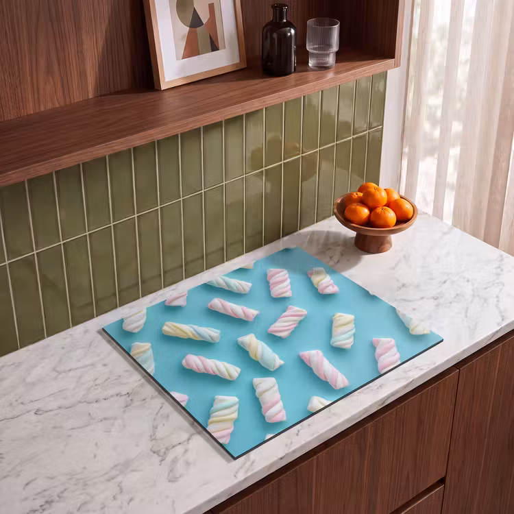 Induction hob protector - Bacon - Pastel - Candy - Blue — 4