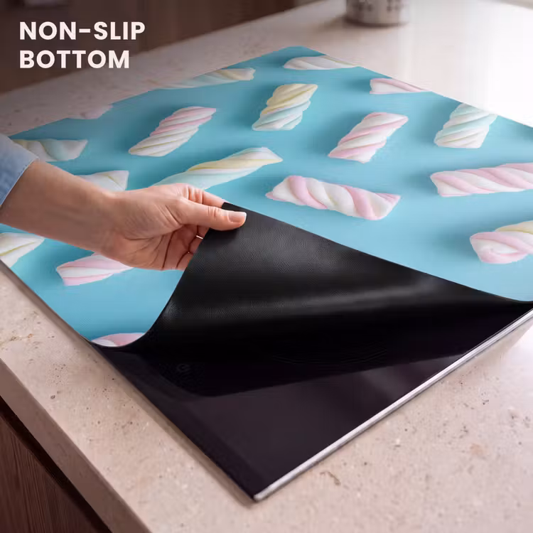 Induction hob protector - Bacon - Pastel - Candy - Blue — 5