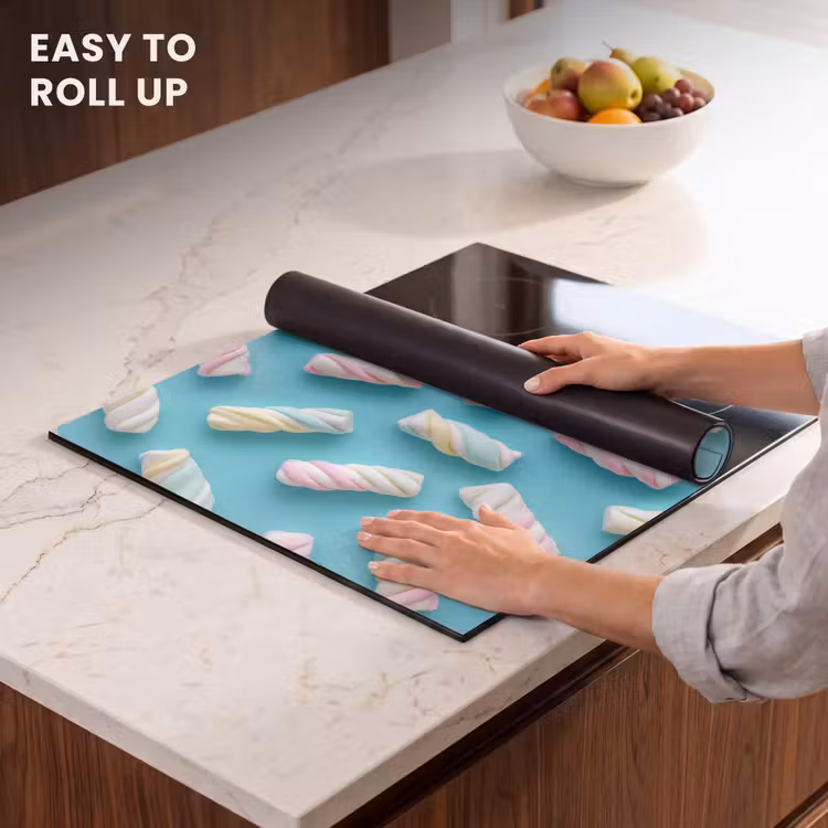 Induction hob protector - Bacon - Pastel - Candy - Blue — 6