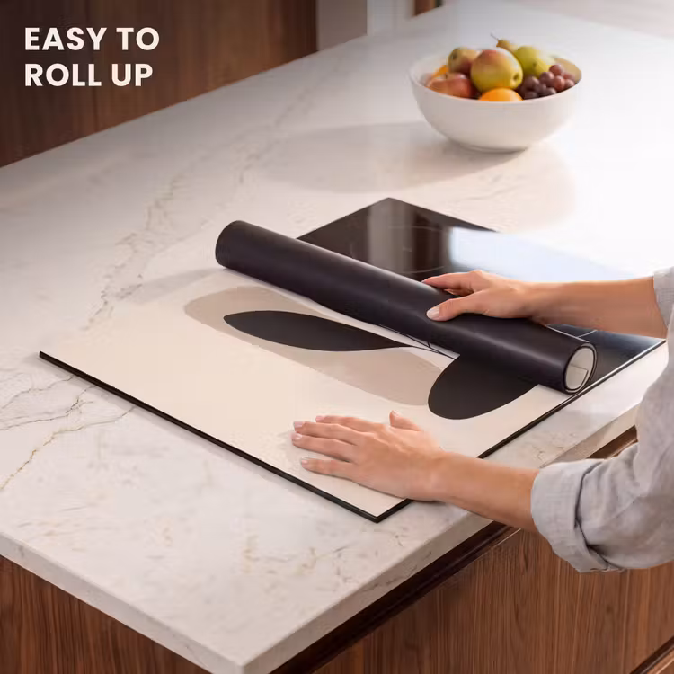 Induction hob protector - Plant - Beige - Japandi — 6