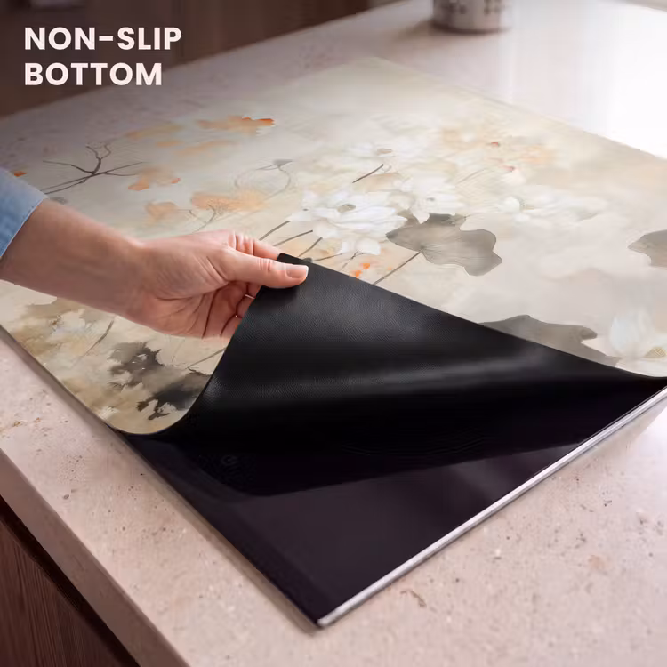 Induction hob protector - Flowers - Japandi - Wabi sabi — 5