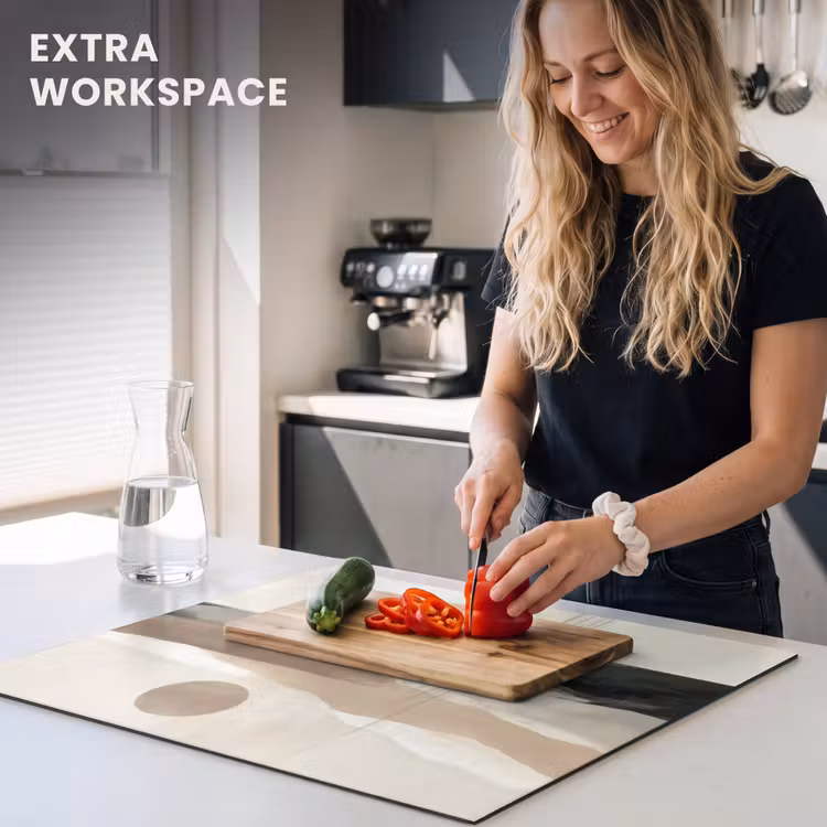 Induction hob protector - Minimalist - Landscape - Dimension — 7