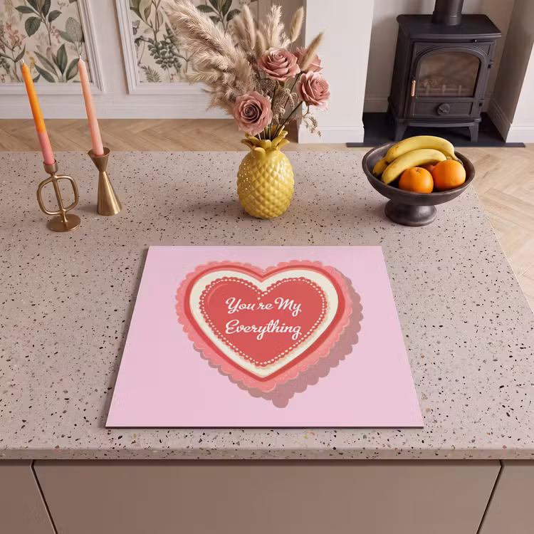 Induction hob protector - Love - Heart - Valentine — 3
