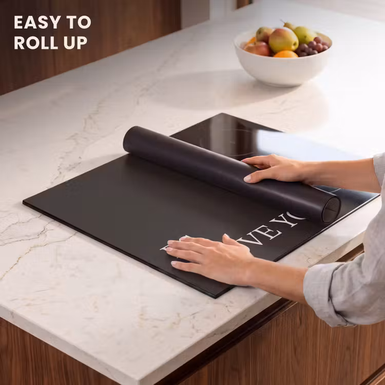 Induction hob protector - Black - Minimalist - Valentine — 6
