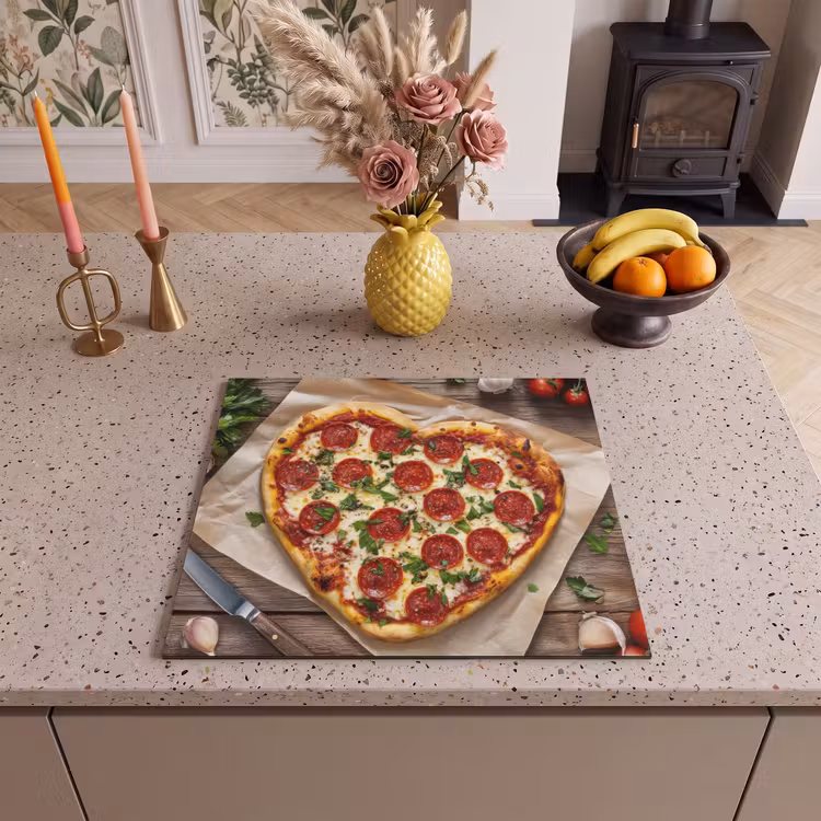 Induction hob protector - Pizza - Heart - Pepperoni - Tomato — 3